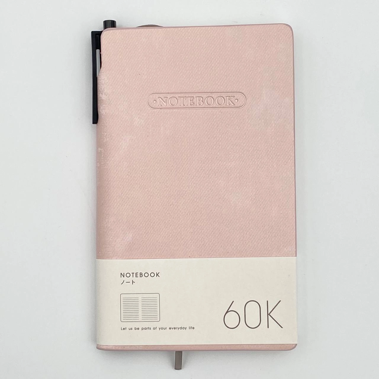 Блокнот с ручкой Dicai 163-60 клетку, розовый, шт. (A6) купить