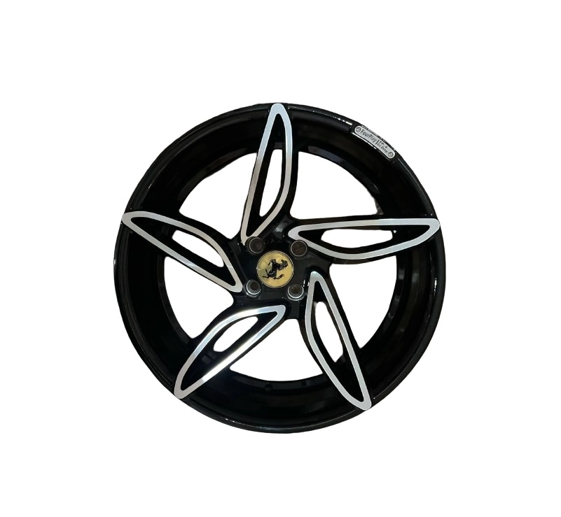 Диски для шин Ferrari style R18 (L1202 Black Machin) 4*100 купить