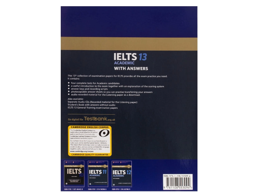Cambridge University Press: Cambridge IELTS 13 Academic Student's Book with Answers with Audio arzon