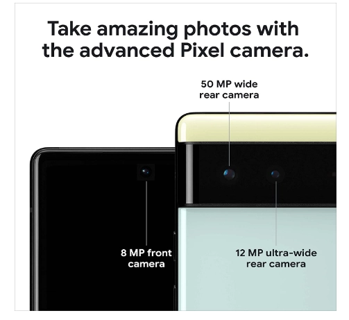 Google Pixel 6 8/256GB Qora Smartfoni narxi