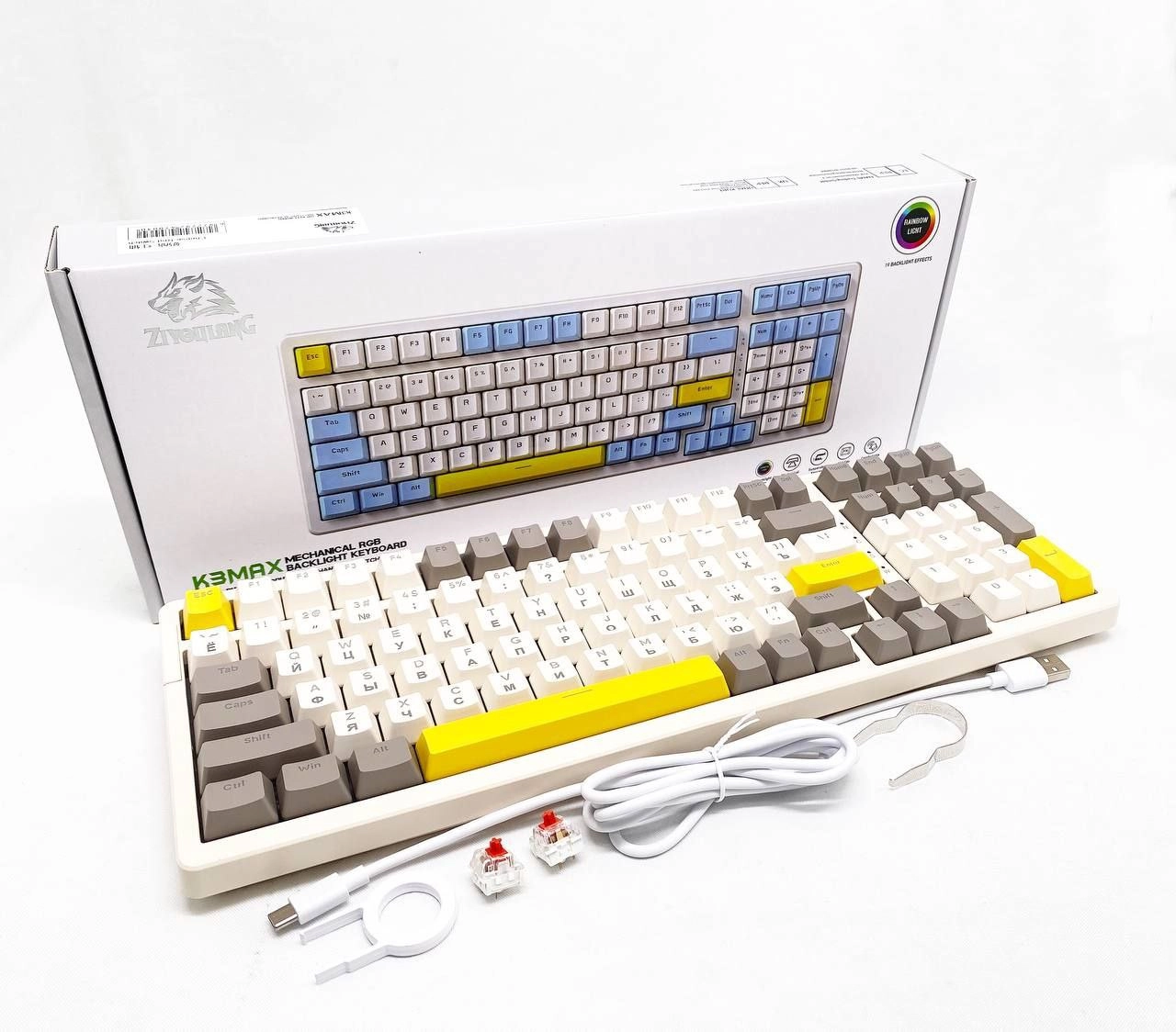 Игровая клавиатура Ziyoulang K3 MAX RGB недорого