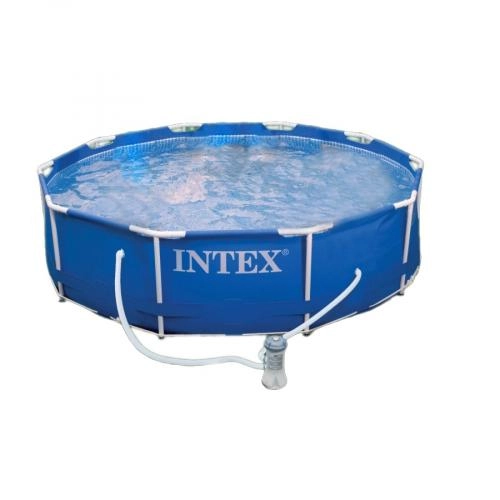 Каркасный бассейн Intex Metal Frame Pool (305х76) (фильтр в комплекте) купить