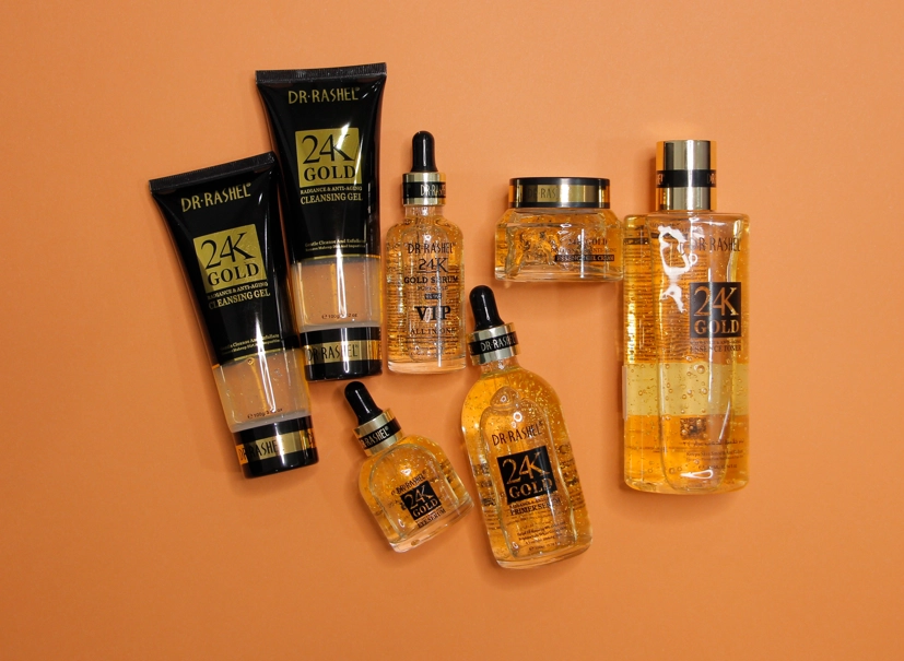 24k gold radiance & anti-aging skin care series 5dona terini parvarish qilish seriyasi bo'lib to'lash