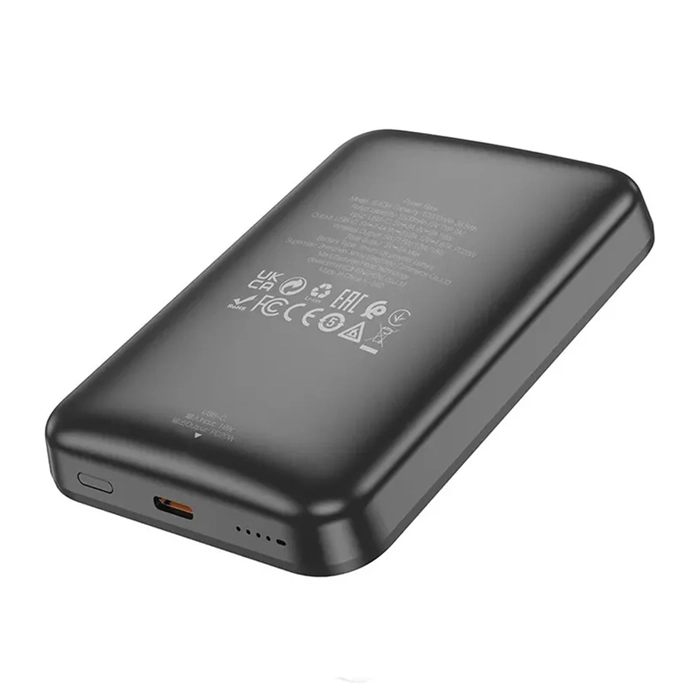 Внешний аккумулятор Powerbank с беспроводной зарядкой Borofone BJ63A 10000мАч черный онлайн