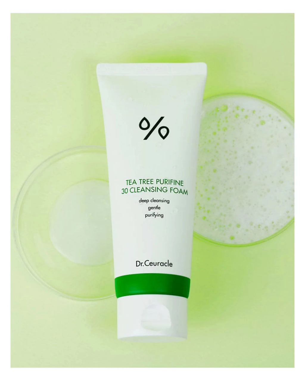 Dr.Ceuracle  Tea tree Purifine 30 Cleansing Foam 150 ml   - YUZ YUVISH PENKASI O'zbekistonda