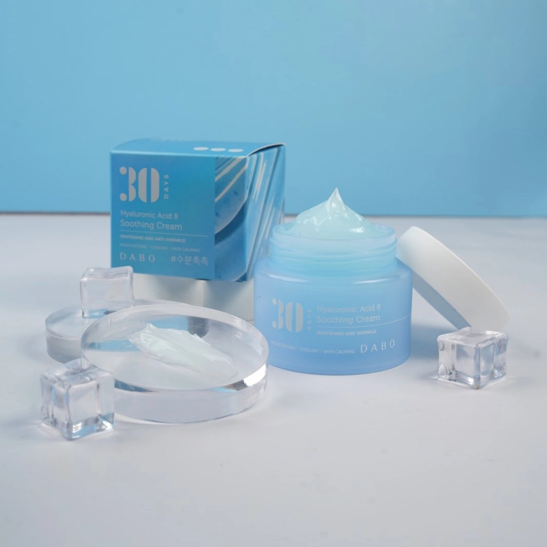 Dabo Cream 30 Days Hyaluronic Acid 8 Soothing 100 ml.- yuz uchun krem sotib olish