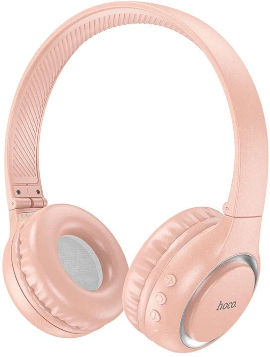 Беспроводные наушники Hoco W41 розовый купить