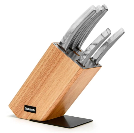 FISSMAN 2692 yog‘och podstavkali pichoqlar to‘plami, 6 ta buyum sotib olish