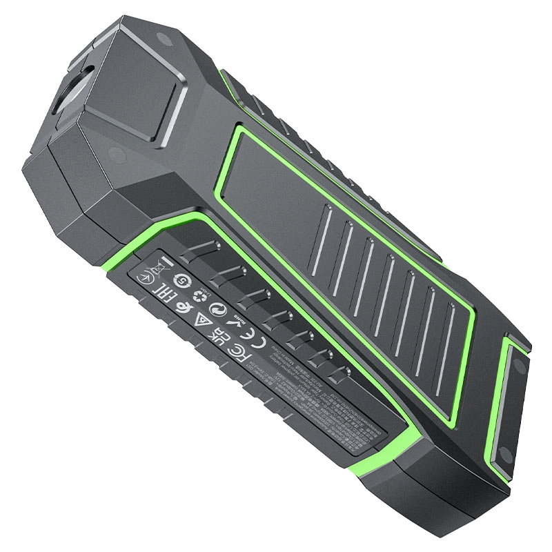 Portativ batareya Hoco QS1 Land 1000mAh avto uchun ishga tushirish qurilmasi bilan yetkazib berish