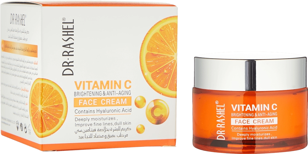 АНТИВОЗРАСТНОЙ КРЕМ ДЛЯ ЛИЦА С ВИТАМИНОМ С И ГИАЛУРОНОВОЙ КИСЛОТОЙ 50МЛ в Узбекистане