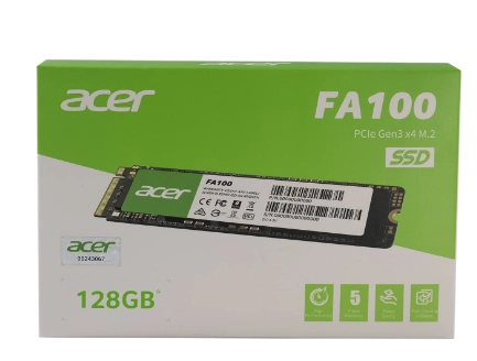 Жесткий диск SSD Acer FA100 128GB NVMe M.2 в Узбекистане