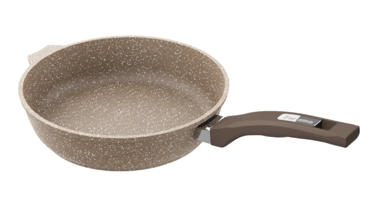 Сковорода Мечта с несъемной ручкой коричневый (18см) в Узбекистане