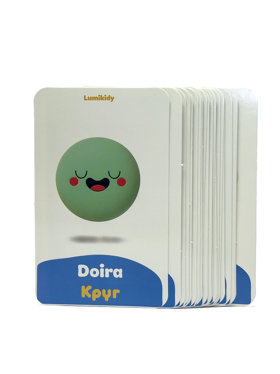 Bolalar rivojlanishi uchun kartochkalar: Ranglar va shakllar - Цвета и Формы (rus tilida) onlayn