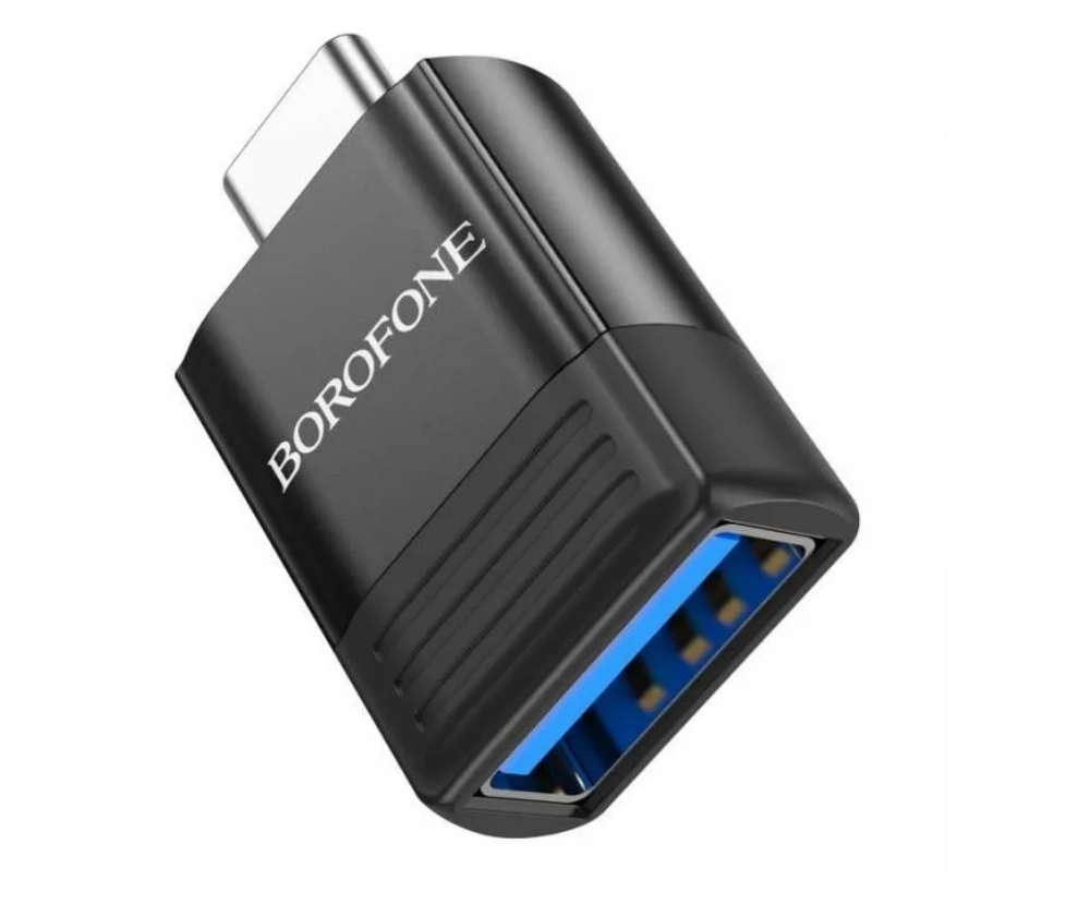 Переходник Borofone BV18 Type-C на USB недорого