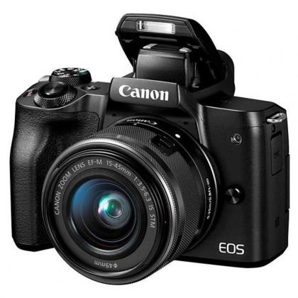 Canon EOS M50 Kit 18-150mm (24.2mp) fotoapparati