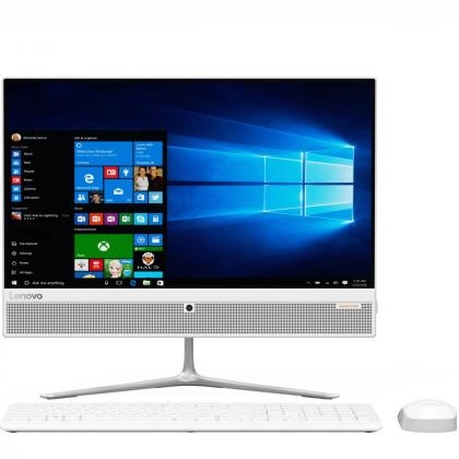 Моноблок Lenovo AIO 510 / Intel i7-7700T / DDR4 4Gb /  HDD 1Tb  / 23&quot; FHD (1920x1080) / GF 940MX / DVD-RW / Wi-Fi / White