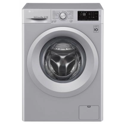 Стиральная машина LG F0J5NN4L (Стальная) 6 Кг - фото №1 Стиральная машина LG F0J5NN4L (Стальная) 6 Кг