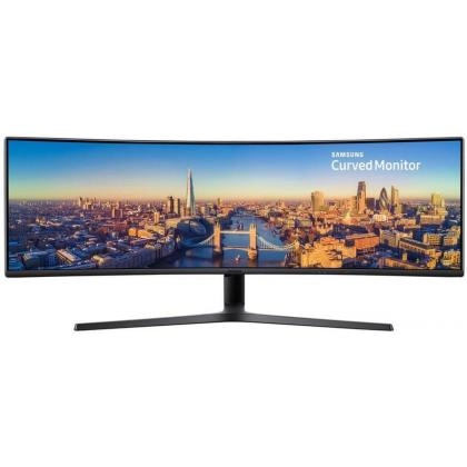 Монитор Samsung 49" C49J890DKI LED Curved Monitor VA Matrix (5 mc, 144 hz) Ultra WQHD (3840x1080) 4K