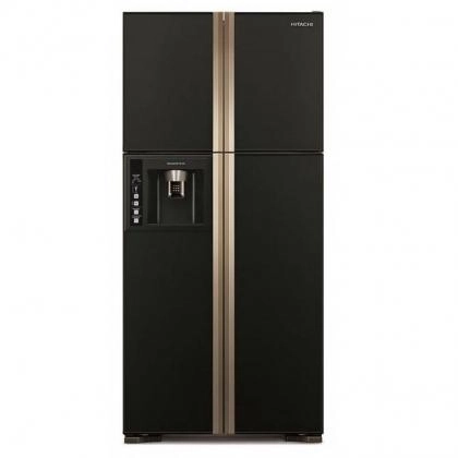 HITACHI R-W660PUC3 GBK (Qora shisha) ko&lsquo;p eshikli sovutgichi