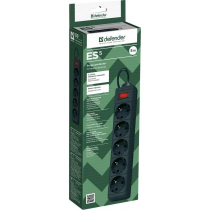 Defender ES5 (Pilot) udliniteli (1.8 metr, Black, White)