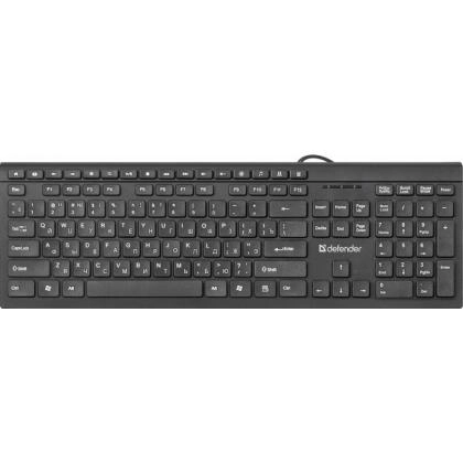 Defender BlackEdition SB-550 RU Black USB klaviaturasi