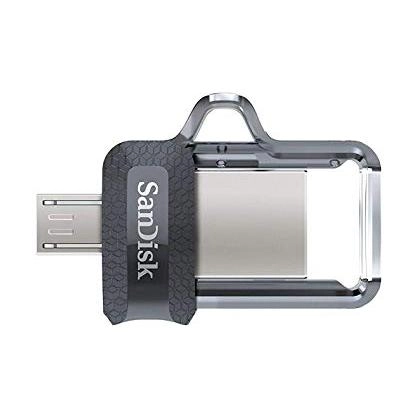 USB-флешка SanDisk Ultra Dual Drive 3.0 OTG 32 GB (Для компьютера, для смартфона)