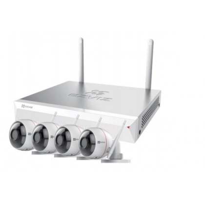 Сетевой видеорегистратор Wi-Fi NVR c камерами Ezviz ezWireLess Kit 8 каналов (CS-BW2824-B1E10) - фото №1 Сетевой видеорегистратор Wi-Fi NVR c камерами Ezviz ezWireLess Kit 8 каналов (CS-BW2824-B1E10)