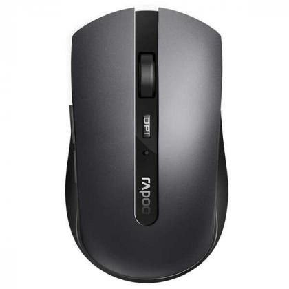 Rapoo 7200M Black USB sichqonchasi
