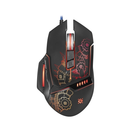 Мышь Defender Kill'em All GM-480L Black USB