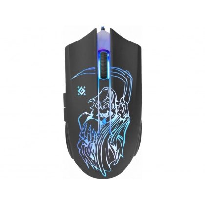 Defender Ghost GM-190L Black USB sichqonchasi