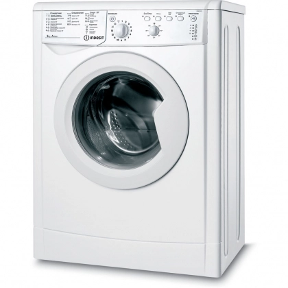 Стиральная машина Indesit IWSB 5105 (Белая) 5 Кг
