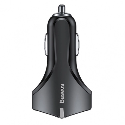 Автомобильная зарядка Baseus Small Rocket QC3.0 Dual-USB Car Charger CCALL-RK01