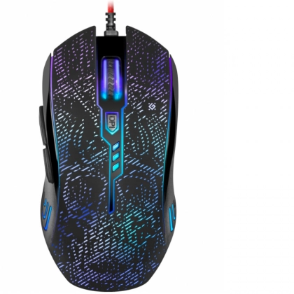 Defender OverLord GM-890 Black USB sichqonchasi