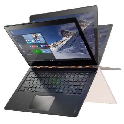 Ноутбук Lenovo Yoga 900 / Intel i5-6260U / DDR4 8GB / SSD 256GB / Intel UHD Graphics 620 / 13.3" Full HD IPS / No DVD / Win 10 Pro / Black