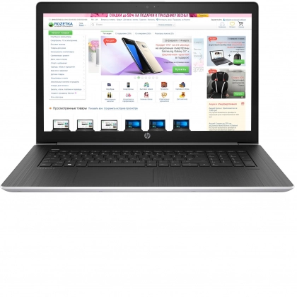 Ноутбук HP 470 G5 / Intel i5-8265U / DDR4 8GB / HDD 1000GB / 17.3" Full HD LED / AMD Radeon 530 2GB GDDR5 / DVD / RUS