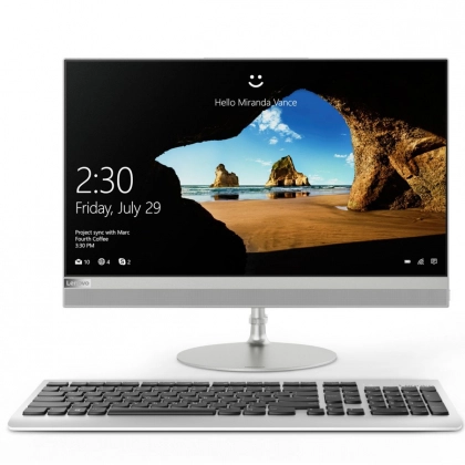 Моноблок Lenovo IdeaCentre AIO 520-22IKU / Intel i3-7020U / DDR4 4GB / HDD 1000GB / Intel UHD Graphics 620 / DVD / 21,5" FHD / Wi-Fi / Web