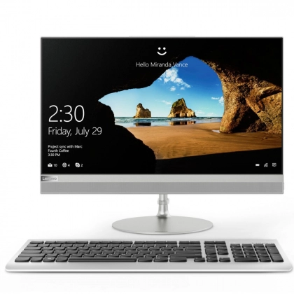 Моноблок Lenovo IdeaCentre AIO 520-22IKU / Intel i3-7020U / DDR4 4GB / HDD 1000GB / AMD Radeon 530 2GB GDDR5 / DVD / 21,5" FHD / Wi-Fi / Web