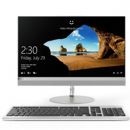 Моноблок Lenovo IdeaCentre AIO 520-22ICB / Intel i5-8400T / DDR4 4GB / HDD 1000GB / AMD Radeon 530 2GB GDDR5 / DVD / 21.5" FHD Touch / Wi-Fi / Web