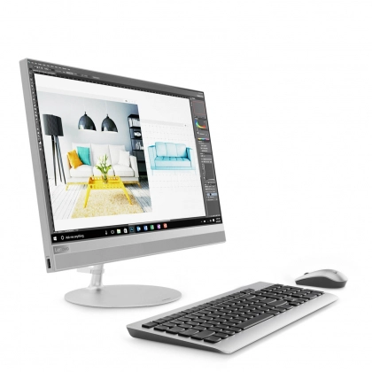 Lenovo IdeaCentre AIO 520-24ICB / Intel i7-8700T / DDR4 4GB / HDD 1000GB / AMD Radeon 530 2GB GDDR5 / DVD / 23.8" FHD Touch / Wi-Fi / Web monoblok kompyuteri