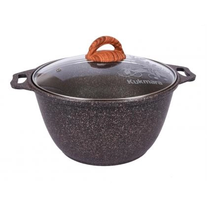 "Granit ultra" turkumidan 4l Kukmara kastryuli (Original, Blue)