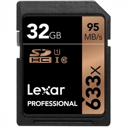 Карта памяти Lexar Professional SDHC Class 10 UHS Class 1 633x 32GB