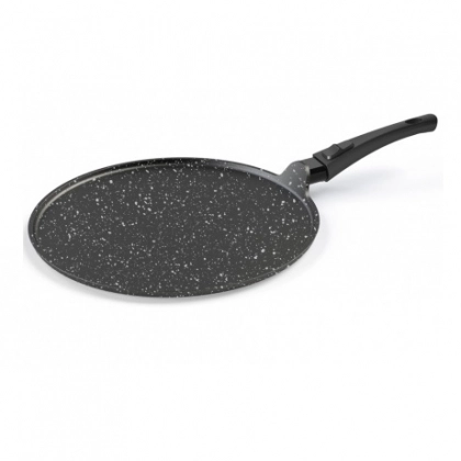 Сковорода-чудушница Kukmara 320мм линия Мрамор (Темный мрамор)