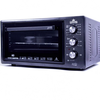 Мини-печь Itimat CORONA K-4500 CG (с грилем) Black, Gray, Red - фото №1 Мини-печь Itimat CORONA K-4500 CG (с грилем) Black, Gray, Red