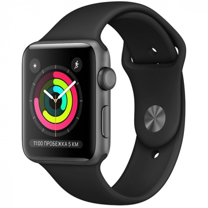 Apple Watch Series 3 38mm (GPS) Black, White smart-soati