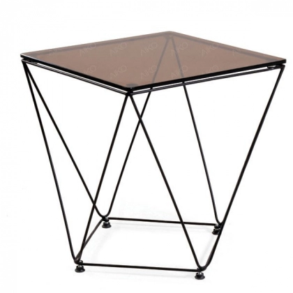  Стол журнальный  ПРИЗМА  стеклянный 