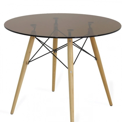 Стол журнальный Д60 СТЕКЛЯННЫЙ