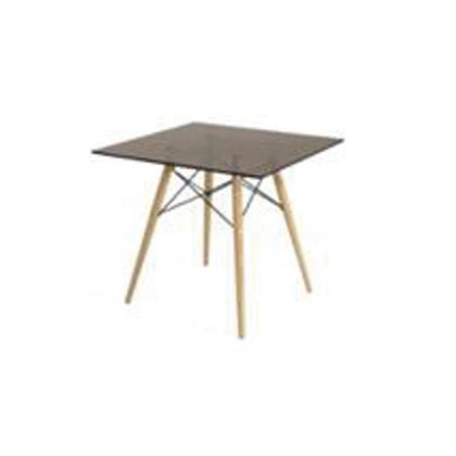 Стол кухонный 80*80 СТЕКЛЯННЫЙ