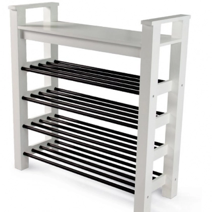 Oyoq kiyimi uchun 4 tokchali, ochiq VOYAGE javoni