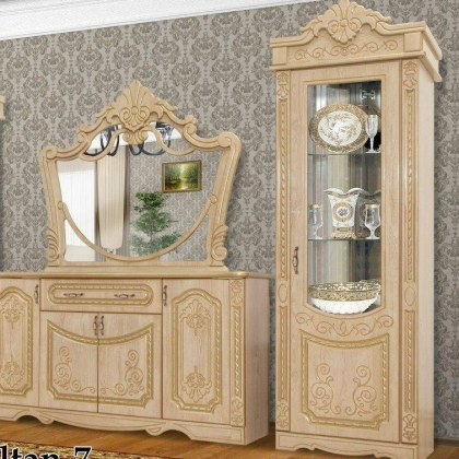 "Sultan 7" mehmonxona mebeli (oq)