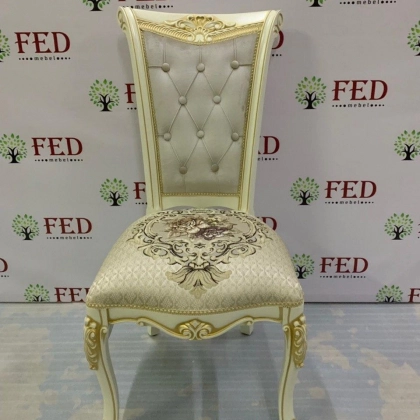 FED Visol mehmonxona stuli, oq